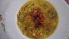 Minestrone di riso allo zafferano
