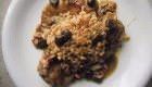 Coniglio in umido con farro