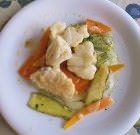 Coda di rospo con verdure primavera