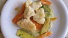 Coda di rospo con verdure primavera