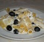 Pasta al forno in “bianco e nero”