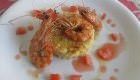 Couscous con curry e gamberi