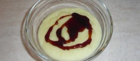 Dolce di semola al caramello
