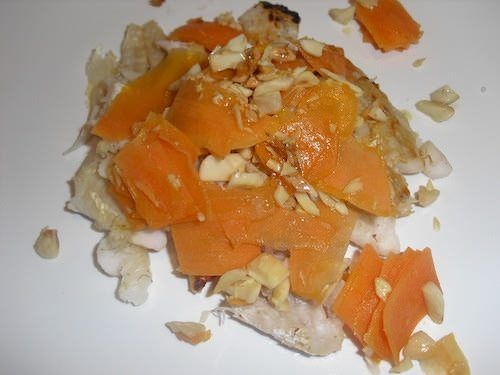 pesce-carote-mandorle