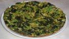 Frittata light al forno con cicoria e rucola