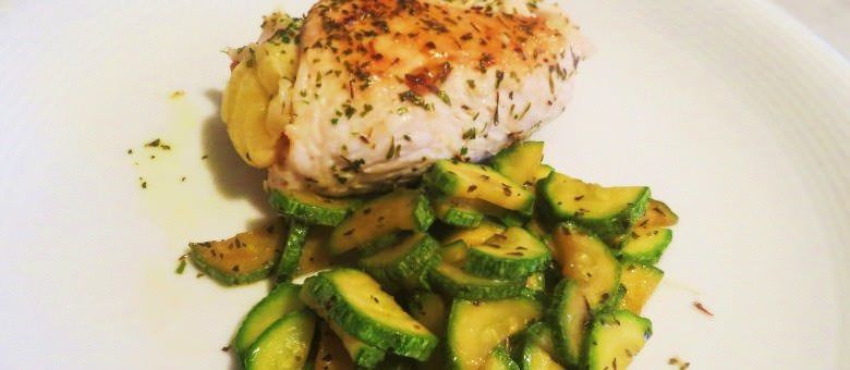 Involtini di pollo con zucchine