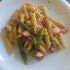 Penne con polpo e asparagi