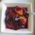 Crema affogata nelle ciliegie al vino rosso
