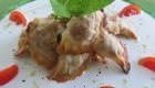 Raviolini croccanti alla peperlizia, Parmigiano e menta