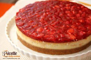 Cheesecake alle fragole