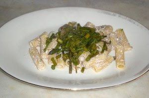 Elicoidali con Asparagina e panna