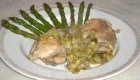 Pollo con gli asparagi light