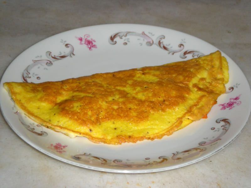 Omelette con fiori di zucca e pecorino toscano DOP Ricette della Nonna