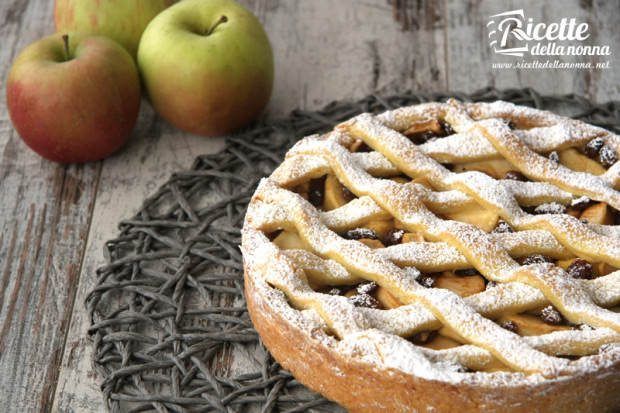 ricetta crostata di mele