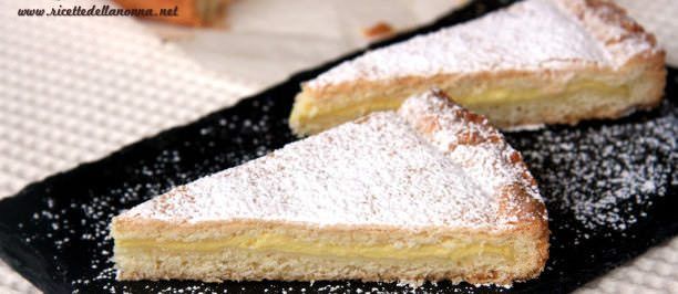 Ricetta crostata crema yogurt