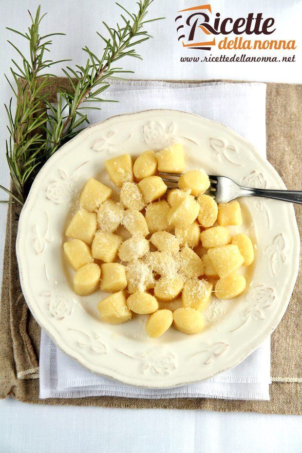 Gnocchi alla piemontese ricetta e foto