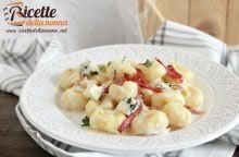 Gnocchi al gorgonzola