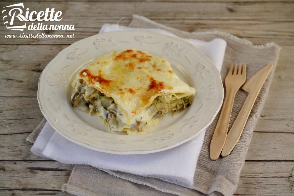 Lasagne ai carciofi | Ricette della Nonna