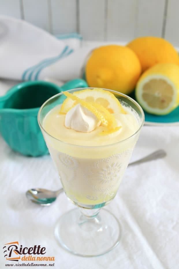 Foto mousse al limone