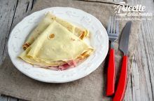 Crepes prosciutto e formaggio