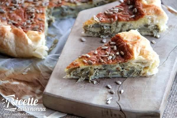 Torta rustica ai carciofi