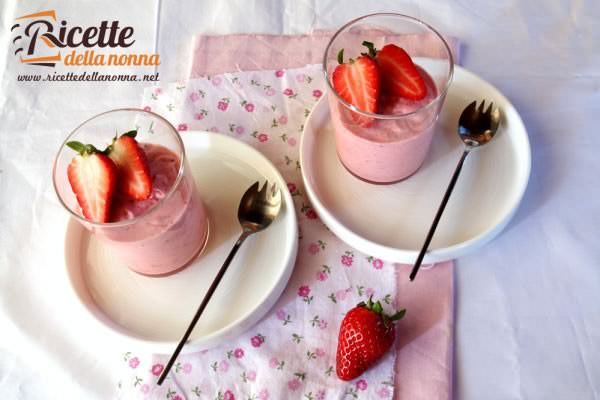 Mousse alle fragole