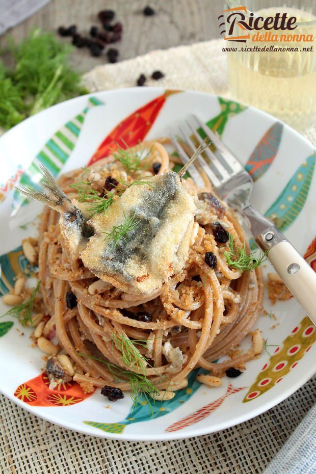 Pasta con le sarde ricette e foto