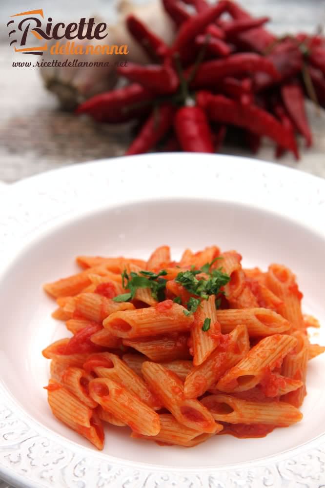 Foto Penne all'arrabbiata