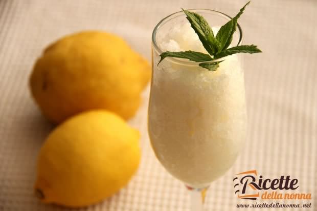 Ricetta sorbetto al limone