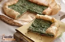 Torta rustica con ricotta e spinaci