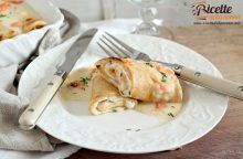 Crepes al salmone