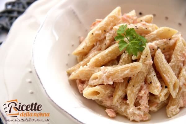 Penne al salmone