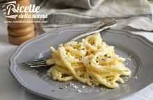 Tonnarelli cacio e pepe