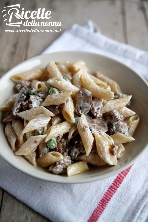 Penne alla boscaiola