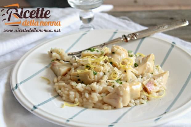 Risotto Ai Carciofi Ricetta Facile E Veloce Ricette Della Nonna