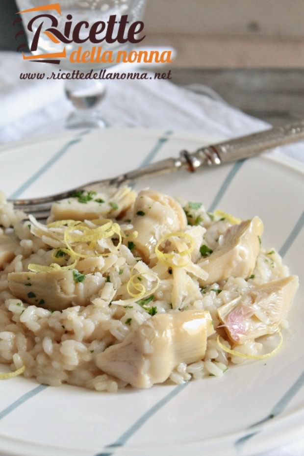 Foto Risotto ai carciofi