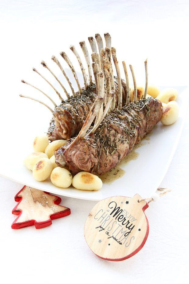 Carrè di agnello alle erbe aromatiche foto e ricetta