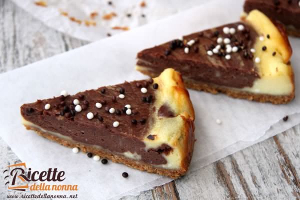 Cheesecake al cioccolato