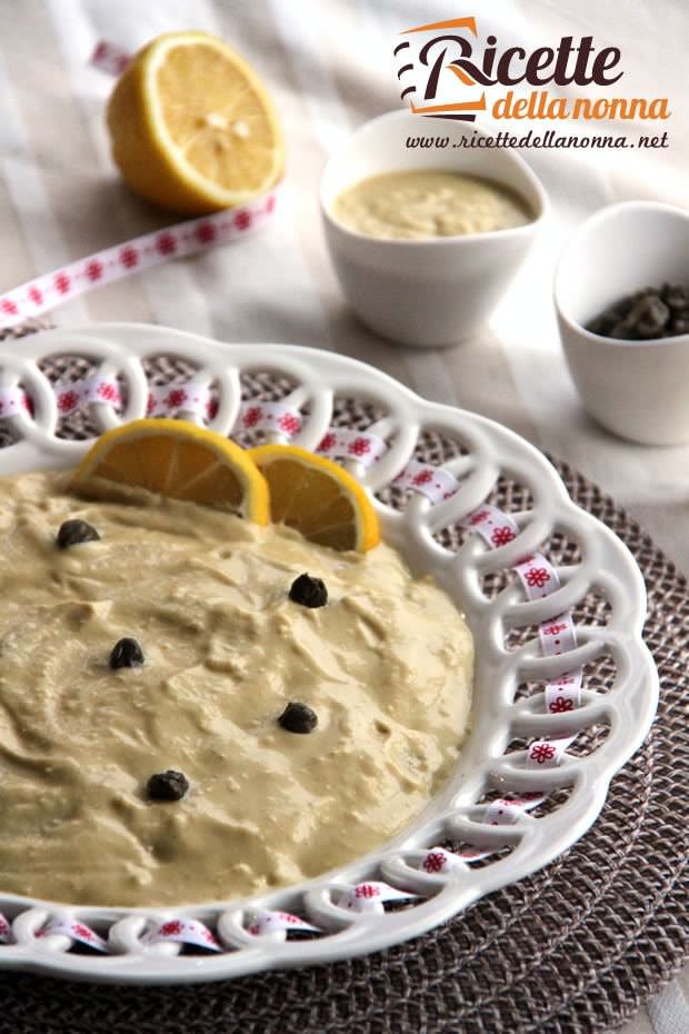 Vitello tonnato ricetta e foto