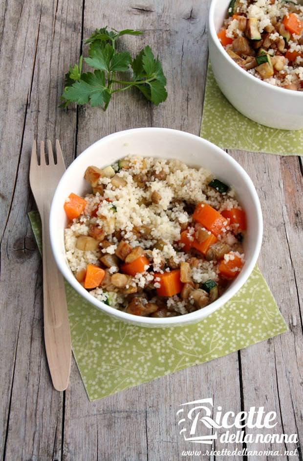 Cous cous vegetale ricetta e foto