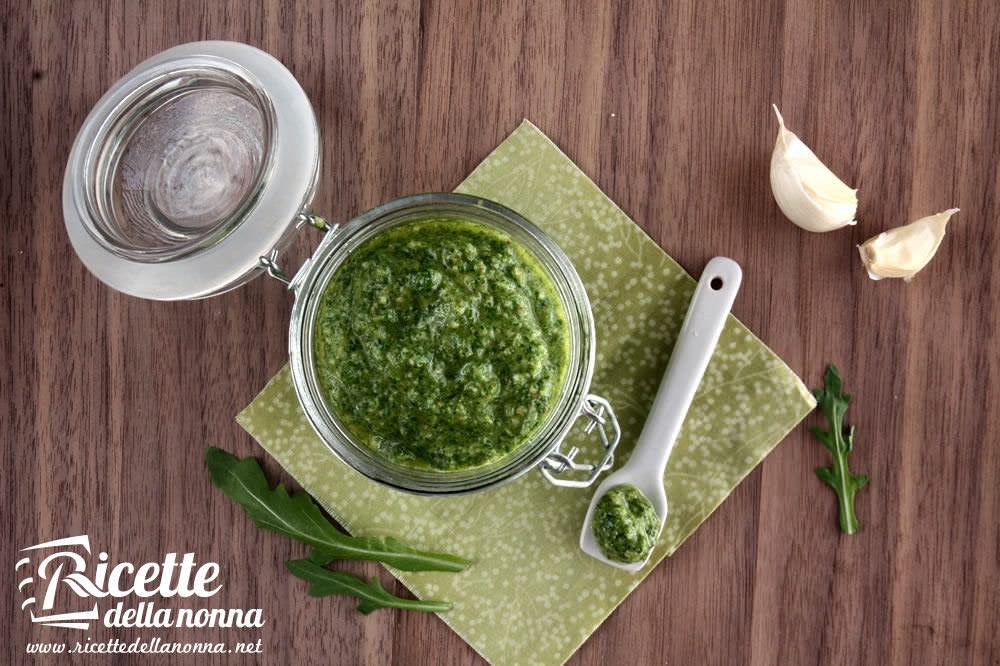 Pesto di rucola ricetta fatta in casa Ricette della Nonna