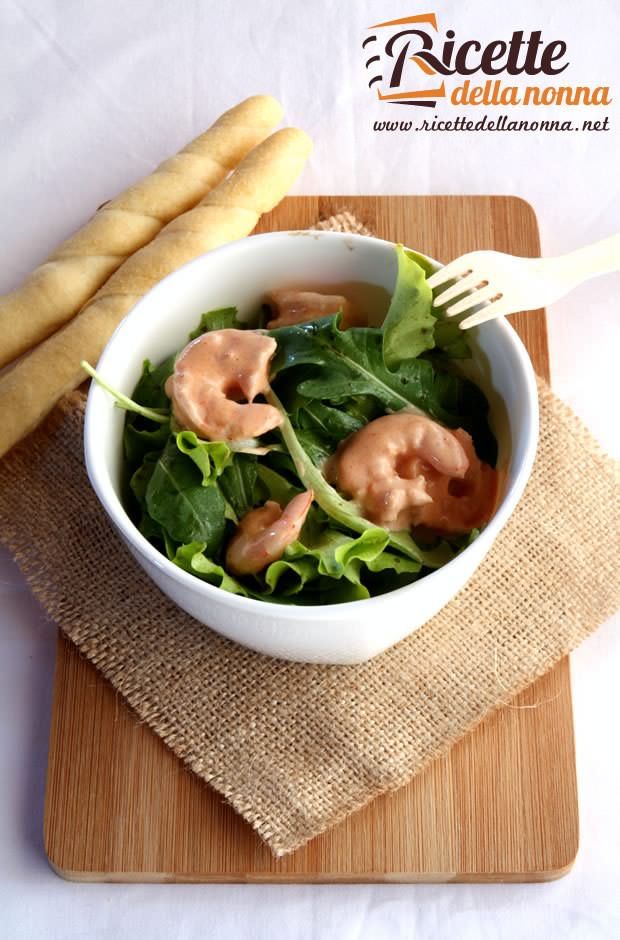 Insalata di gamberetti ricetta e foto