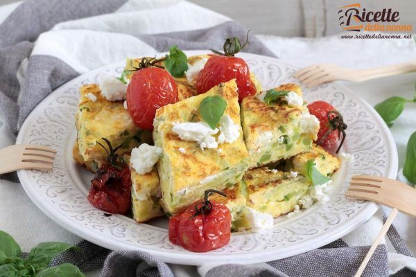 Frittata gustosa della cena