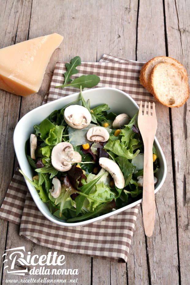 Insalata di champignon ricetta e foto