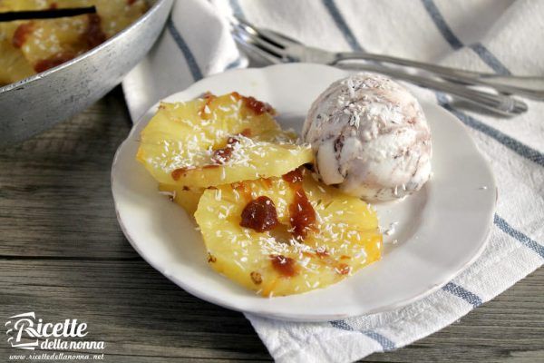 Carpaccio d’ananas