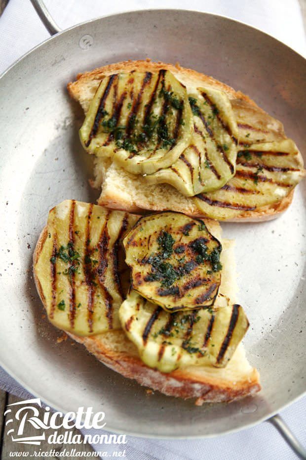 Bruschette alle melanzane ricetta e foto