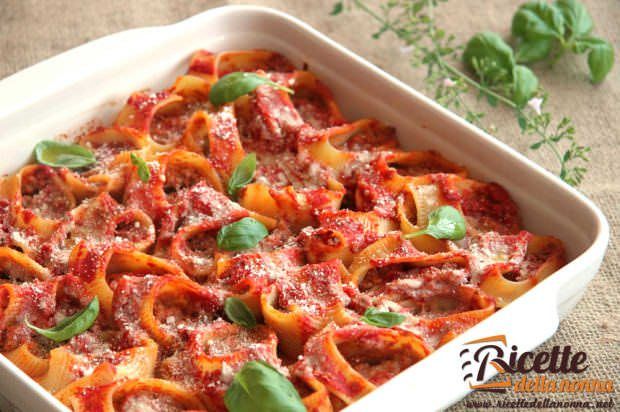 Pasta al forno al ragù