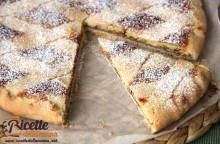 Crostata al mascarpone e amaretti