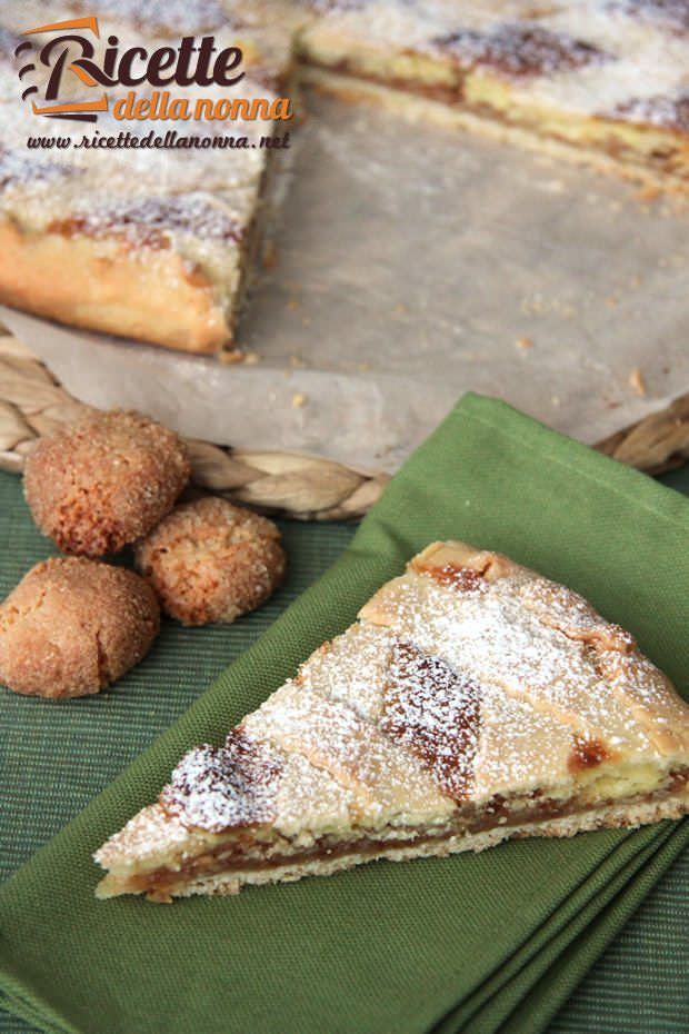 Crostata mascarpone e amaretti ricetta e foto