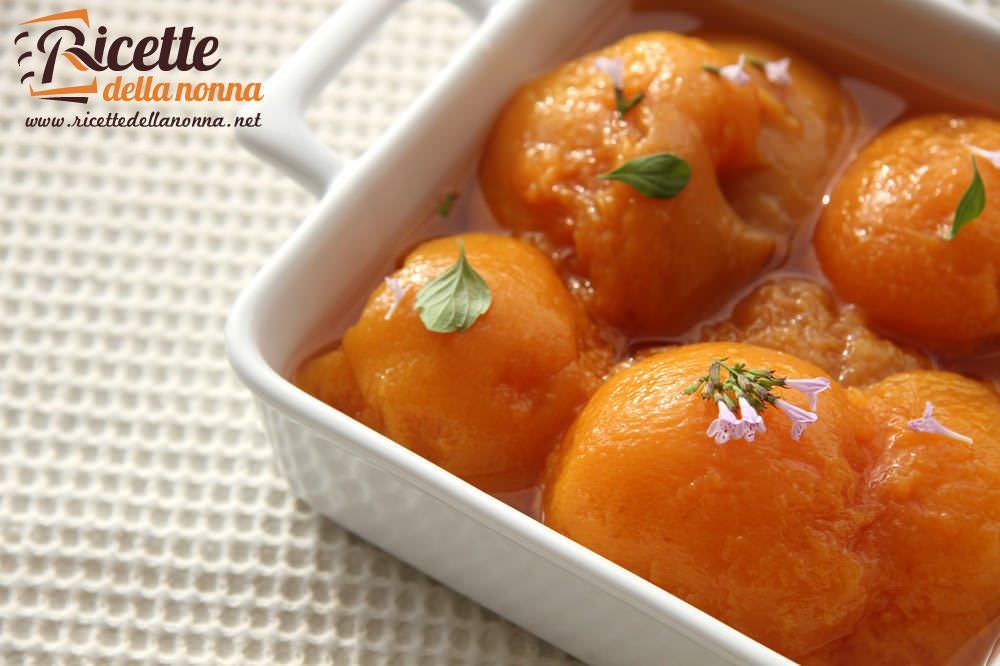 Ricetta Pesche sciroppate | Ricette della Nonna